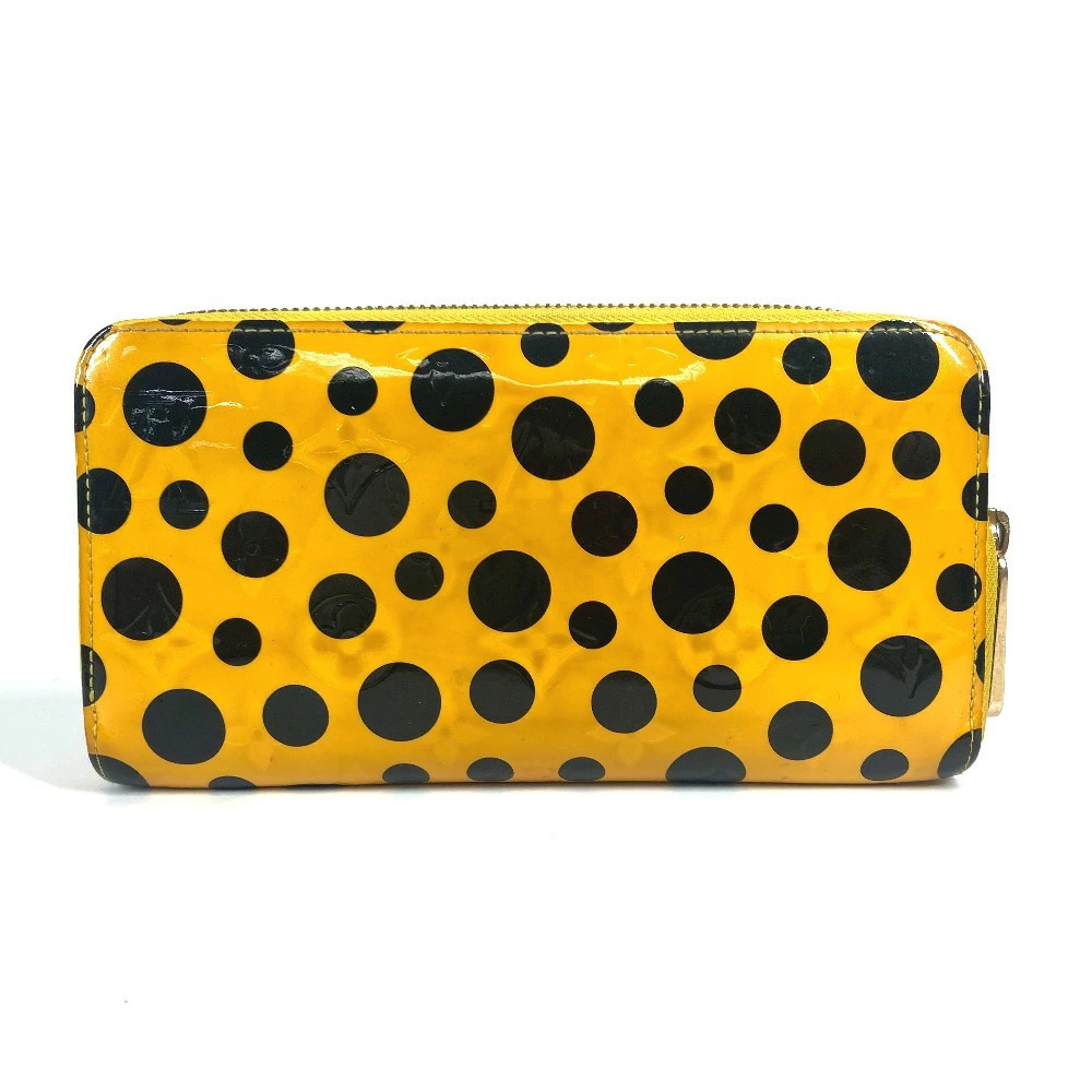 LOUIS VUITTON Yayoi Kusama Vernis Dot Infinity Zippy Wallet Long Round Zipper - Picture 2 of 8